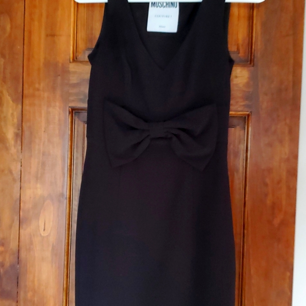Womens Moschino dress size 4 black